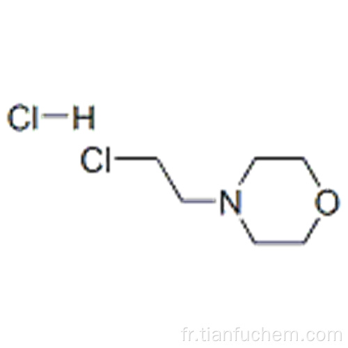 Morpholine, chlorhydrate de 4- (2-chloroéthyle) - (1: 1) CAS 3647-69-6